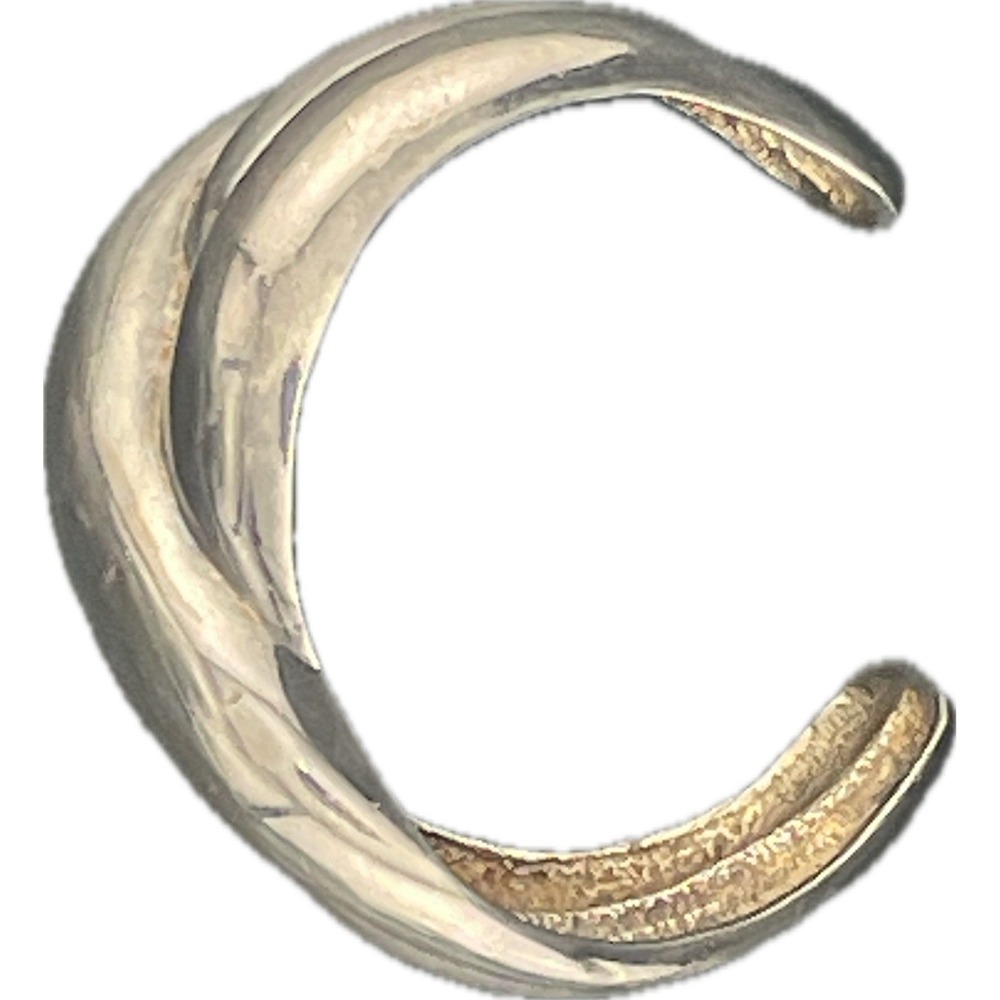 Charles Krypell Vintage Sterling Cuff Bracelet Chunky Small Size‎ Knot Signed